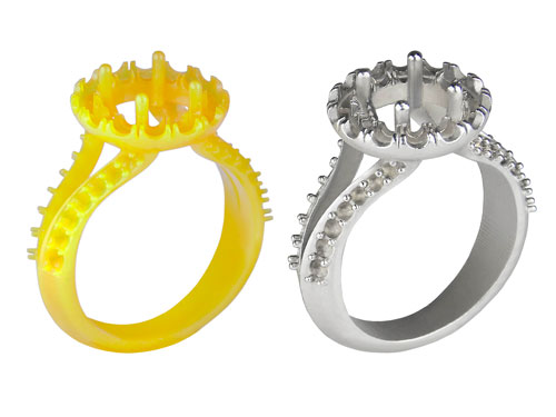 3dprint jewelry casting