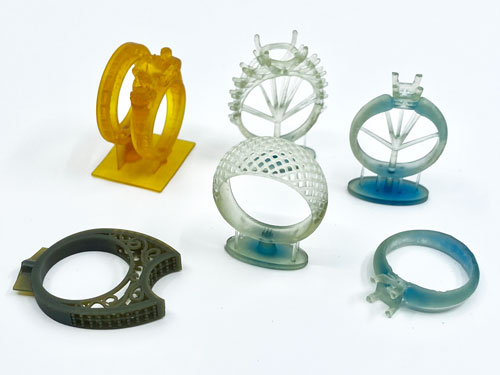 Anelli stampati in 3d